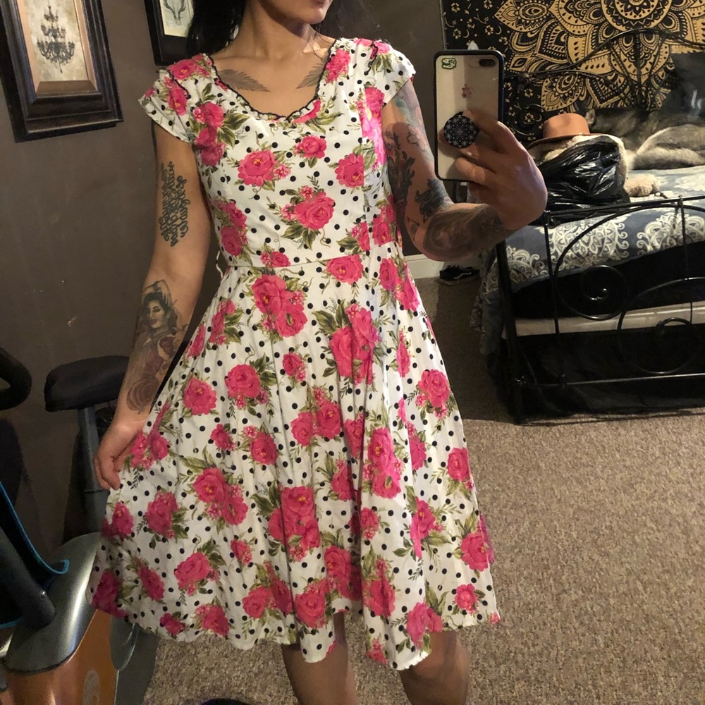 Pin up style dress